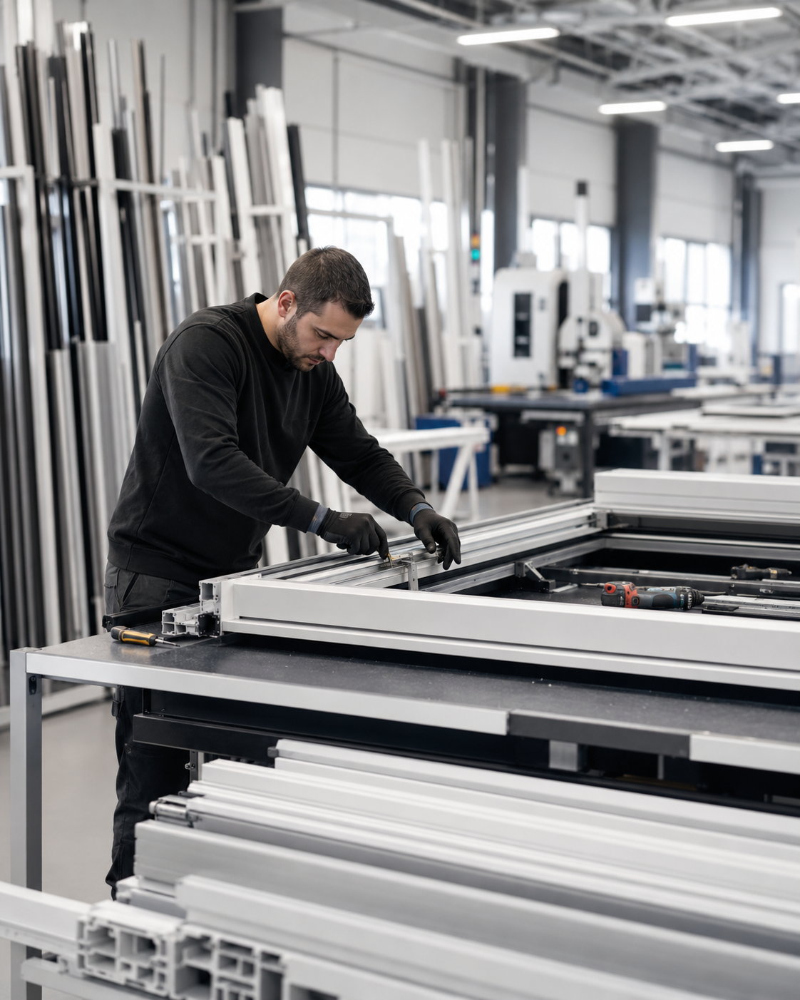 Fabricación de ventanas de PVC y aluminio en Zaragoza