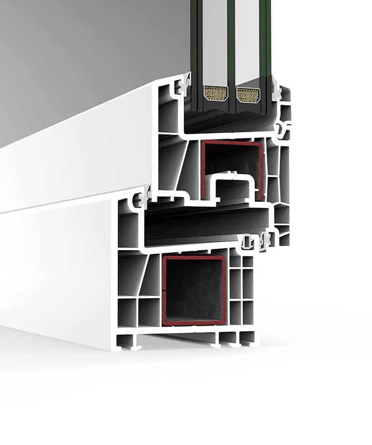 A70 Abisagrada PVC
