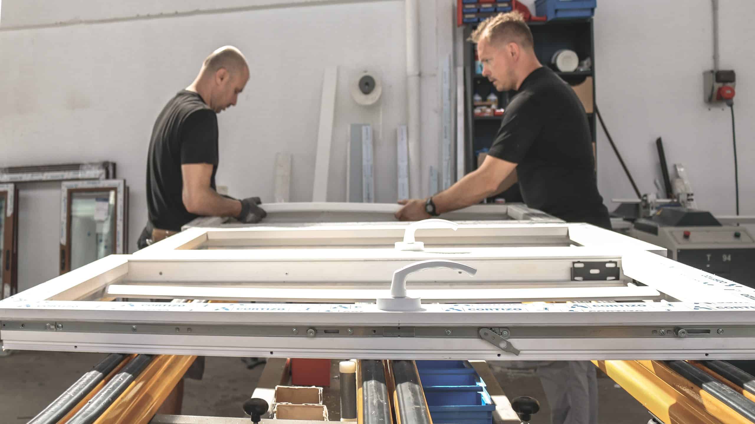 Ventanas de PVC y aluminio fabricadas a medida